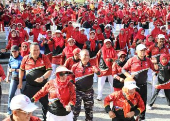 Ribuan Peserta Ramaikan HUT PORPI, HKN dan Hari Armada RI di Pariaman