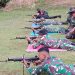 16 Personel Komcad Satpol PP Padang Ikuti Latihan Menembak Bersama TNI