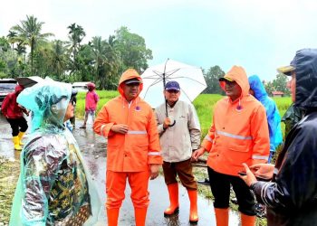 Wabup Agam Tinjau Lokasi Bencana Banjir, Perintahkan Penanganan Cepat