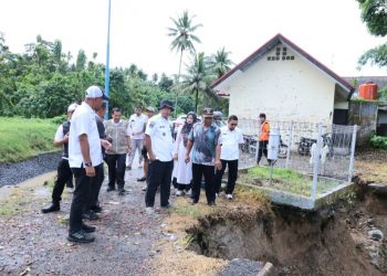 Pemko Pariaman Segera Perbaiki Fasilitas Bendungan Santok yang Terdampak Bencana