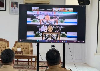 Wabup Tanah Datar Ikuti Rakor Pengendalian Inflasi Daerah Bersama Sekjen Kemendagri