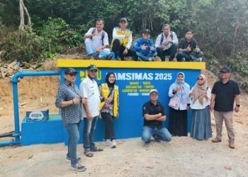 3 Unit Pamsimas Tahun 2025 di Dharmasraya Selesai 100%