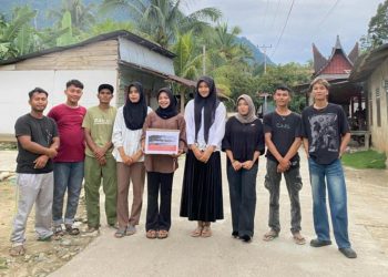 Pemuda Pemudi Nagari Galugua Limapuluh Kota Gelar Aksi Donasi Bencana