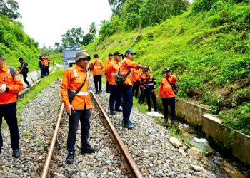 Tingkatkan Keselamatan Jelang Nataru 2025/2026, KAI Divre II Sumbar Lakukan Cek Lintas
