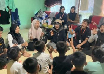 Volunteer Mahardika Mengajar Batch 6 Hidupkan Kembali Aktivitas Masyarakat di Jorong Rantau Limau Kapeh