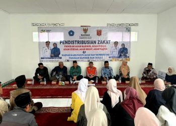 Baznas Agam Salurkan Dana Zakat Sebanyak Rp95,5 Jt untuk Bantu 57 Mustahik