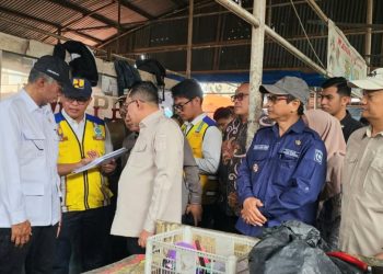 Tinjau Pasar Serikat C Batusangkar, Menteri PU Dody: Segera Dibangun dengan Dana Pusat