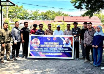 Lepas Kontingen Hapkido Padang Pariaman, Asmadi: Dengan Usaha Maksimal, Prestasi Gemilang Bisa Diraih