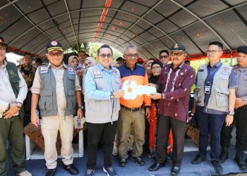 Mendagri Tito Karnavian Resmikan 1.300 Huntara Bagi Korban Bencana Sumatera, Termasuk 62 di Tanah Datar