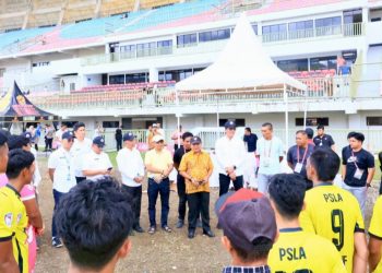 Disaksikan Langsung Bupati JKA, PSLA Sicincin Tekuk Gaung Putra FC 2-0