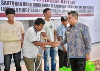 Pemkab Agam Salurkan Bantuan Rp11,7 Miliar untuk 8.308 Korban Bencana