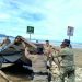 Satpol PP Kota Padang Tertibkan Lapak PKL di Kawasan Pantai Air Manis