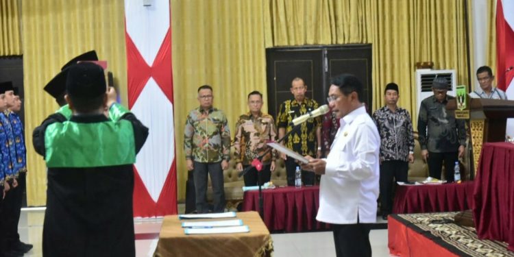 Lantik 54 ASN, Bupati JKA Tekankan Pentingnya Integritas, Disiplin dan Pelayanan Masyarakat