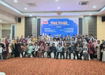 Gonjong Limo Padang Gelar Halal Bihalal, Prof Ganefri Sampaikan Ide Bangun Masjid Raya Paliko Kota di Payakumbuh