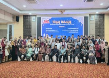 Gonjong Limo Padang Gelar Halal Bihalal, Prof Ganefri Sampaikan Ide Bangun Masjid Raya Paliko di Kota Payakumbuh