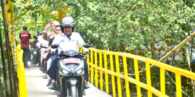 Resmikan Jembatan Rajang Kampuang Dama, Bupati JKA: Akses Vital Warga Kembali Normal