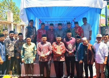 Hadiri HBH Warga Ampek Angkek Canduang Kota Padang, Bupati Benni Warlis Jelaskan Program Nagari Creative Hub Berbasis Masjid