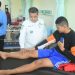 Bupati Agam Benni Warlis Kunjungi Korban Longsor Sungai Landia yang Dirawat di RSAM Achmad Mochtar