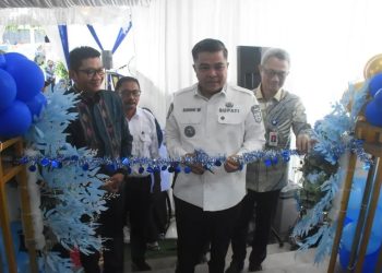 Bupati Agam Benni Warlis Resmikan Kantor Cabang Pembantu (KCP) Bank Nagari di Baso