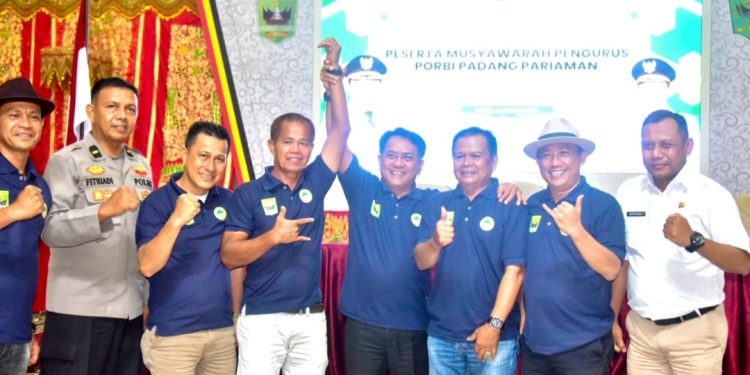 Maymuspi Terpilih Sebagai Ketua PORBI Padang Pariaman, Bupati JKA Harapkan Organisasi Semakin Solid