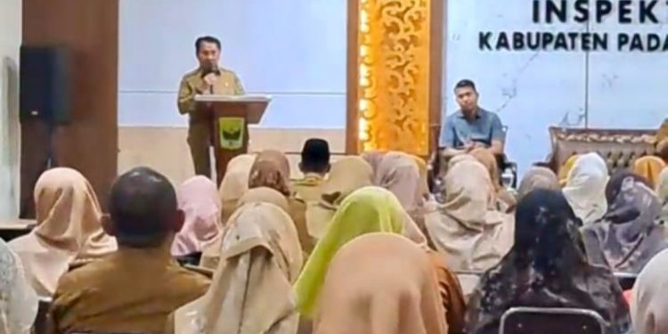 Buka Kegiatan Peningkatan Kapasitas Pelaku Pengadaan Barang/Jasa, Bupati JKA: Jangan Coba-Coba Bermain dalam Pengadaan Barang dan Jasa