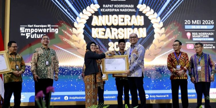 Komitmen Terhadap Tata Kelola Kearsipan Profesional, Pemko Padang Raih Anugerah Kearsipan dengan Predikat Sangat Memuaskan