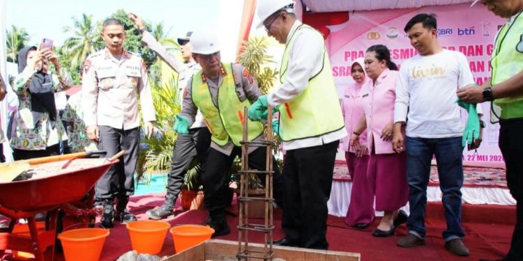 Kapolda Sumbar Resmikan GOR dan Groundbreaking Asrama SLB Kemala Bhayangkari di Lintau