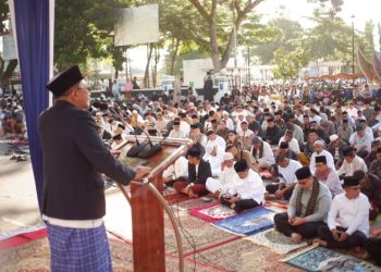 Salat Idul Adha 1447 H, Ribuan Masyarakat Tanah Datar Penuhi Lapangan Cindua Mato