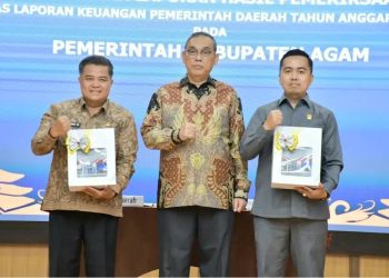 Pemkab Agam Kembali Meraih Opini WTP Terhadap Pengelolaan Keuangan Daerah