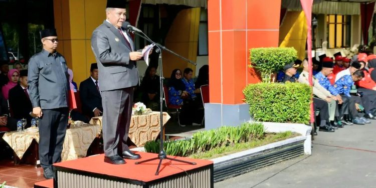 Bupati Agam Benni Warlis Jadi Inspektur Upara Peringatan Hari Lahir Pancasila
