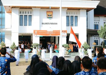 Dipimpin Walikota Yota Balad, Pemko Pariaman Gelar Upacara Hari Lahir Pancasila