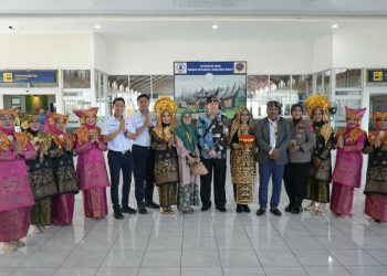 KAI Divre II Sumbar Sambut Delegasi dari 36 Negara pada International Minangkabau Literacy Festival 2026 di Stasiun BIM