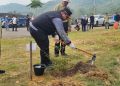Goro dan Tanam Pohon, Warnai Peringatan Hari Lingkungan Hidup di Tanah Datar