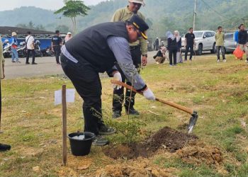 Goro dan Tanam Pohon, Warnai Peringatan Hari Lingkungan Hidup di Tanah Datar