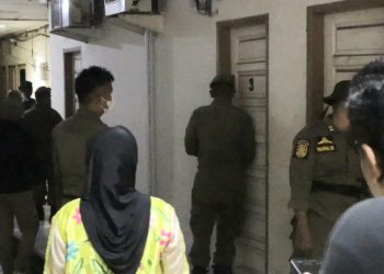 Satpol PP Padang Tertibkan Kos-kosan yang Terindikasi Melanggar Aturan