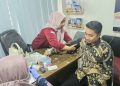 Diskominfo Agam Dukung Kesehatan Aparatur dan Pegawai Melalui Program Cek Kesehatan Gratis