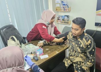 Diskominfo Agam Dukung Kesehatan Aparatur dan Pegawai Melalui Program Cek Kesehatan Gratis