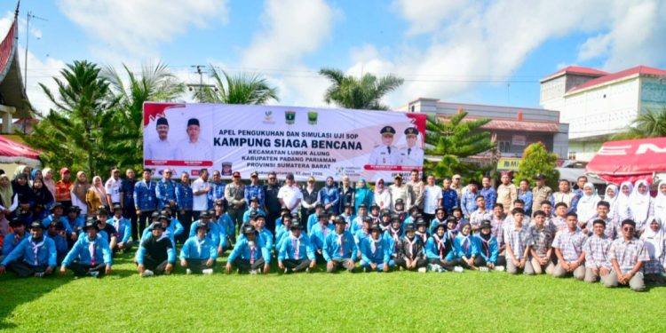 Pengurus KSB Lubuk Alung Dikukuhkan, Bupati JKA Tegaskan Pentingnya Kesiapsiagaan Masyarakat