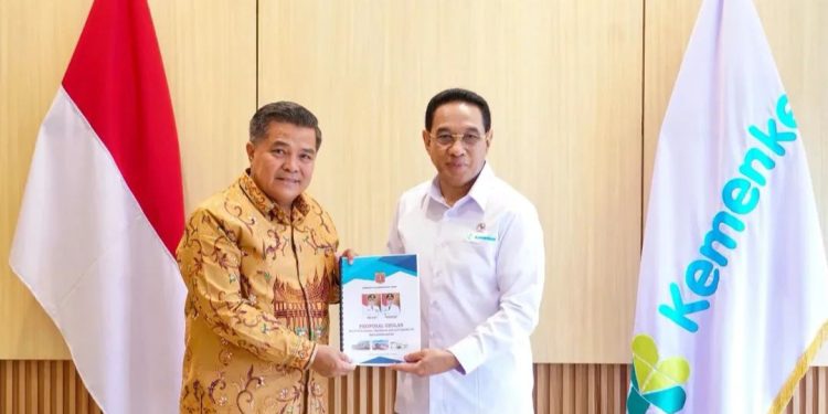 Bupati Agam Minta Dukungan Kemenkes RI untuk Renovasi RSUD Lubuk Basung