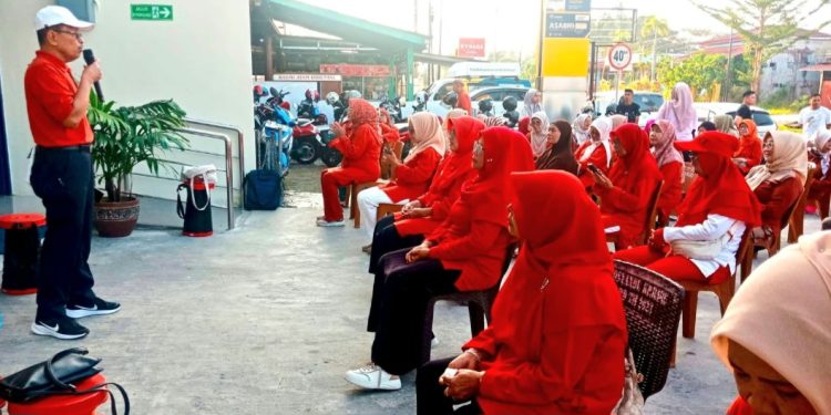 Latihan Bersama dan Sosialisasi Senam BEP Meriahkan HUT PWRI Kota Pariaman Berlangsung Sukses
