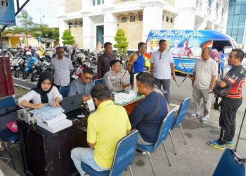 Mudahkan Masyarakat Bayar Pajak Kendaraan, SAJUMPA Hadir di Balaikota Pariaman