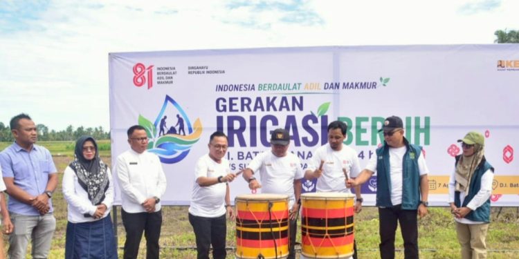 BWS Sumatera V Gelar Gerakan Irigasi Bersih di Padang Pariaman