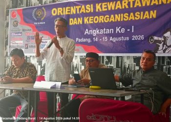 Tingkatkan Integritas dan Profesionalisme Wartawan, PWI Sumbar Gelar OKK Angkatan I Tahun 2026