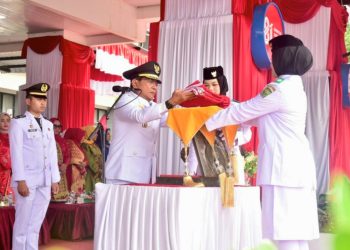 Peringatan HUT ke-81 RI di Padang Pariaman Berlangsung Khidmat, Paskibraka Sukses Kibarkan Merah Putih