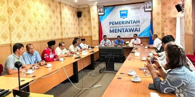 BPK Perwakilan Sumbar Lakukan Pemeriksaan PAD, Sekda Kepulauan Mentawai Minta OPD Kooperatif