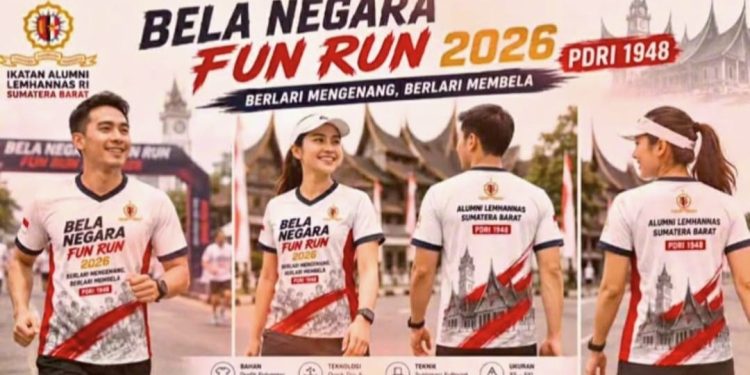 Bukan Sekadar Event Lari, Bela Negara Fun Run 2026 Lintasi Jejak Sejarah PDRI 1948