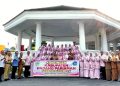 Dilepas Menuju Jambore Kader PKK Berprestasi, Kontingen Padang Pariaman Optimis Harumkan Nama Daerah