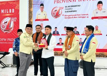 Milad I PKDP Banten, Bupati JKA Tekankan Kekompakan dan Jaga Silaturahmi