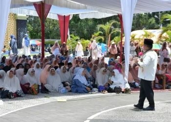 Bupati Agam Benni Warlis Beri Ceramah Agama di Forum Dakwah Yasin Tingkat Sumbar