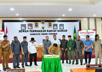 Perubahan APBD 2026 Disepakati, Padang Pariaman Lanjutkan Tahap Evaluasi ke Pemprov Sumbar